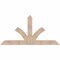 Ekena Millwork Richland Smooth Timber Gable Bracket, Douglas Fir, 72"W x 36"H x 3 1/2"D x 5 1/2"F, 12/12 Pitch GBW072X36X0406RIC00SDF - alternate 1